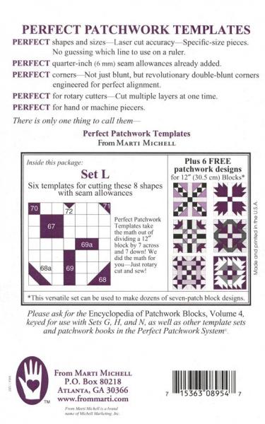 Perfect Patchwork Templates Set L