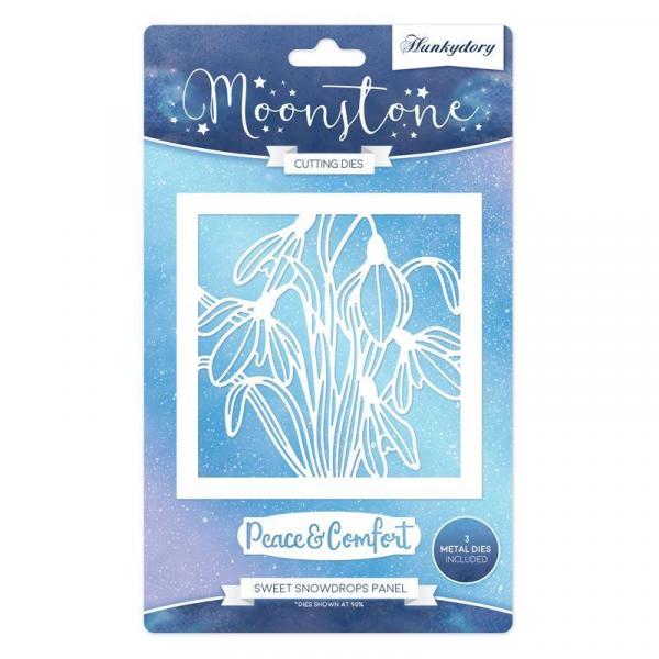 Moonstone Stanzformen Sweet Snowdrop Panel