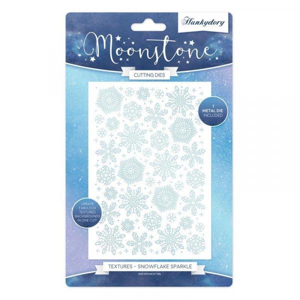 Moonstone Textures Die Snowflake Sparkle