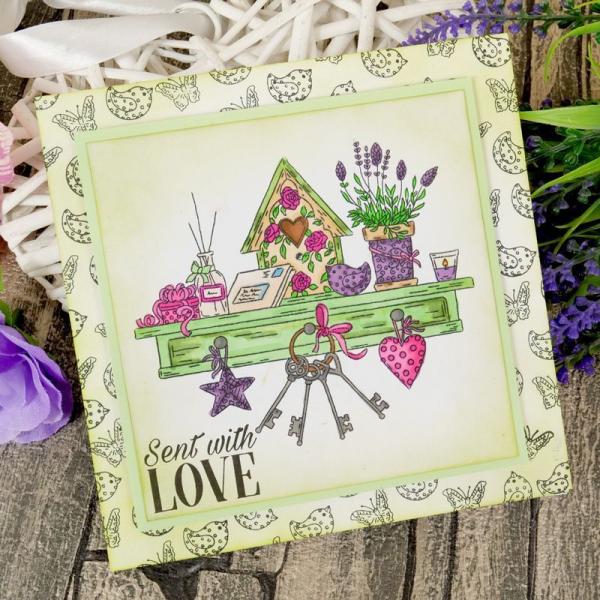 Motivstempel Springtime Wishes Homely Comforts