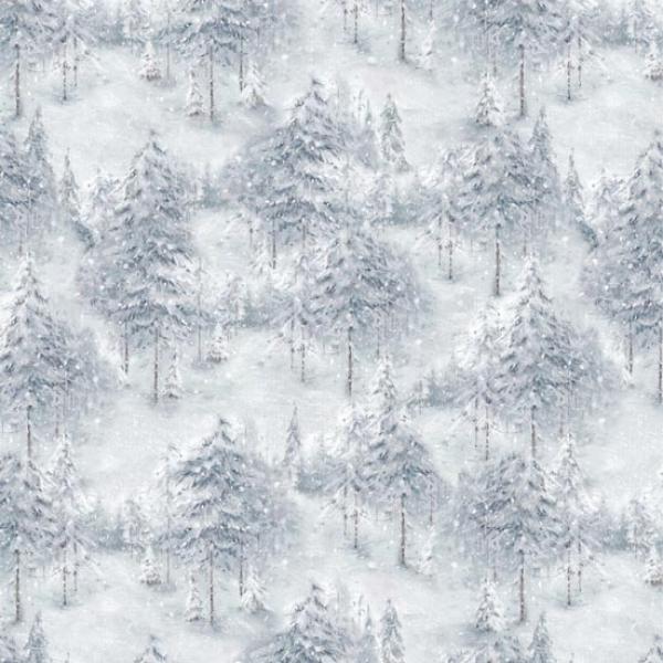 Patchworkstoff Woodland Frost 12