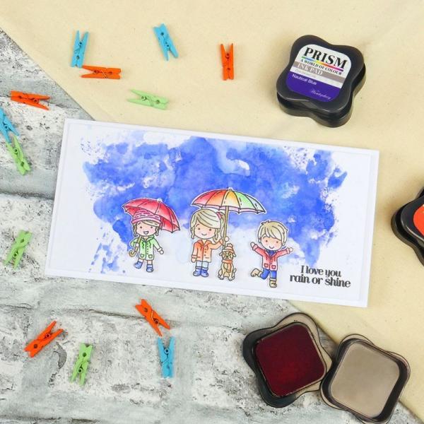 Prism Ink Pad Fire Coral Stempelkissen