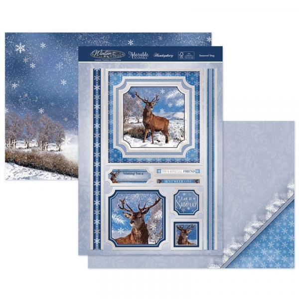 Kartenset Seasonal Stag