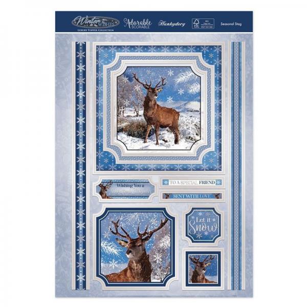 Kartenset Seasonal Stag