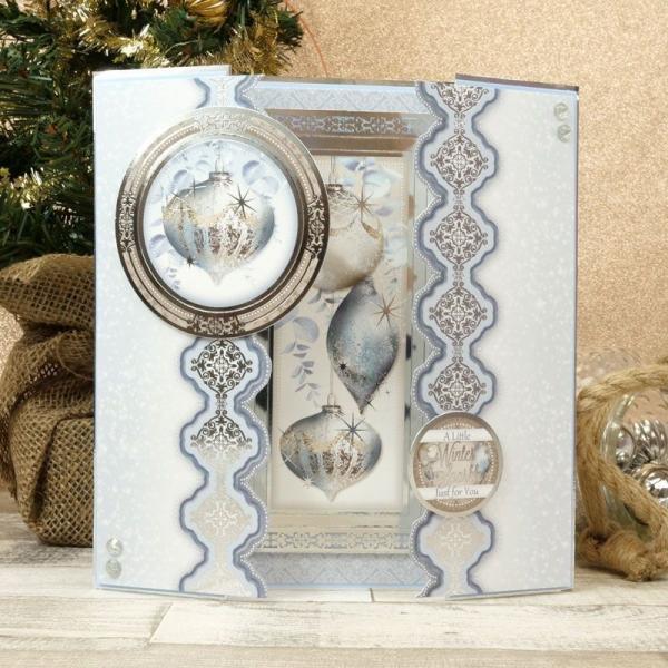 Topper-Set Contemporary Christmas Winter Sparkle