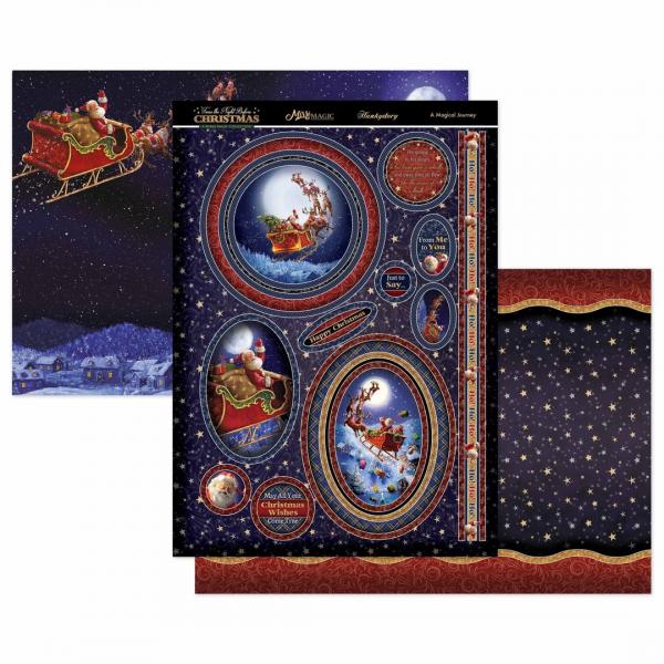 Topper Set 'Twas the Night before Christmas 1 Journey